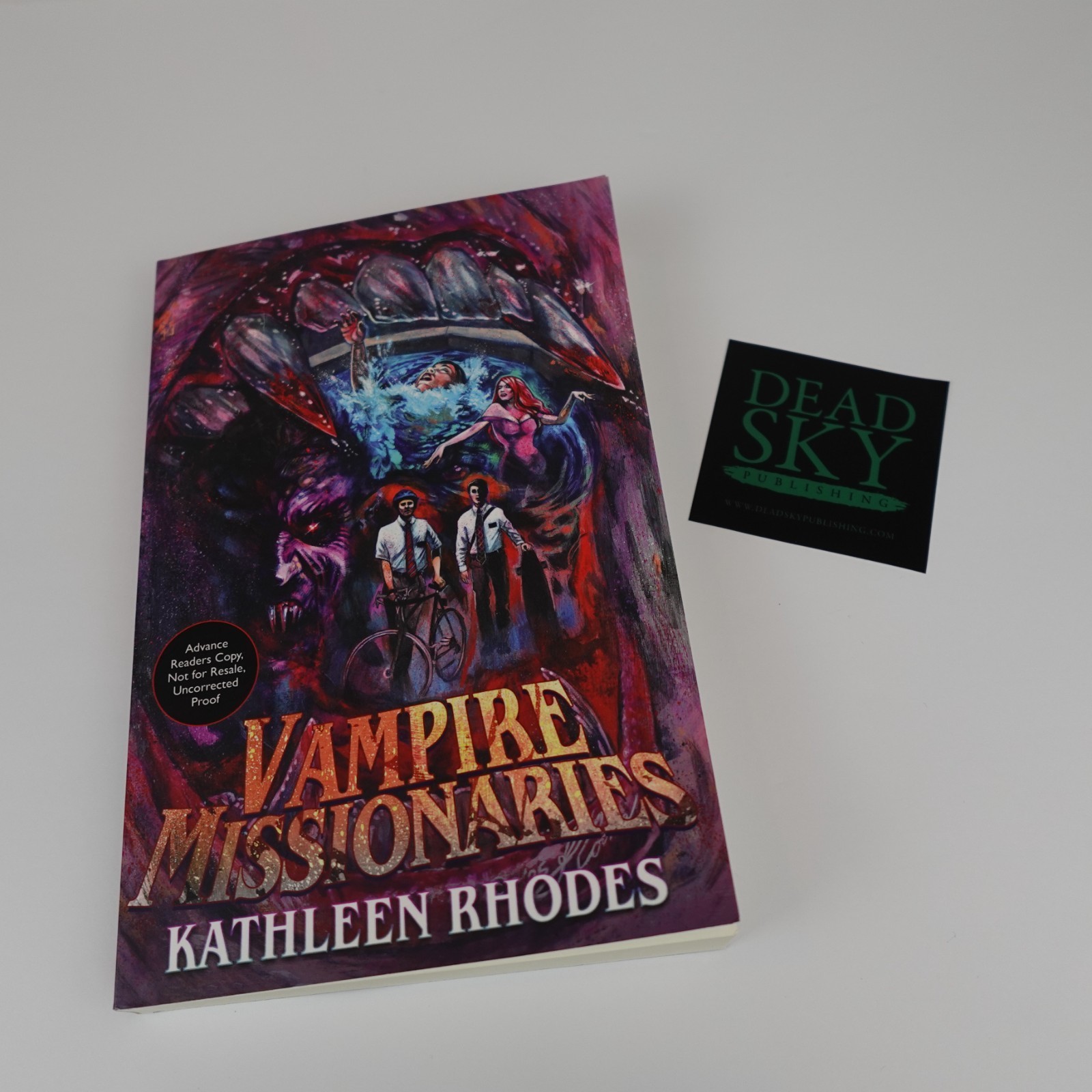 Vampire Missionaries by Kathleen Rhodes ARC Advanced Reader Copy New 2026 Horror