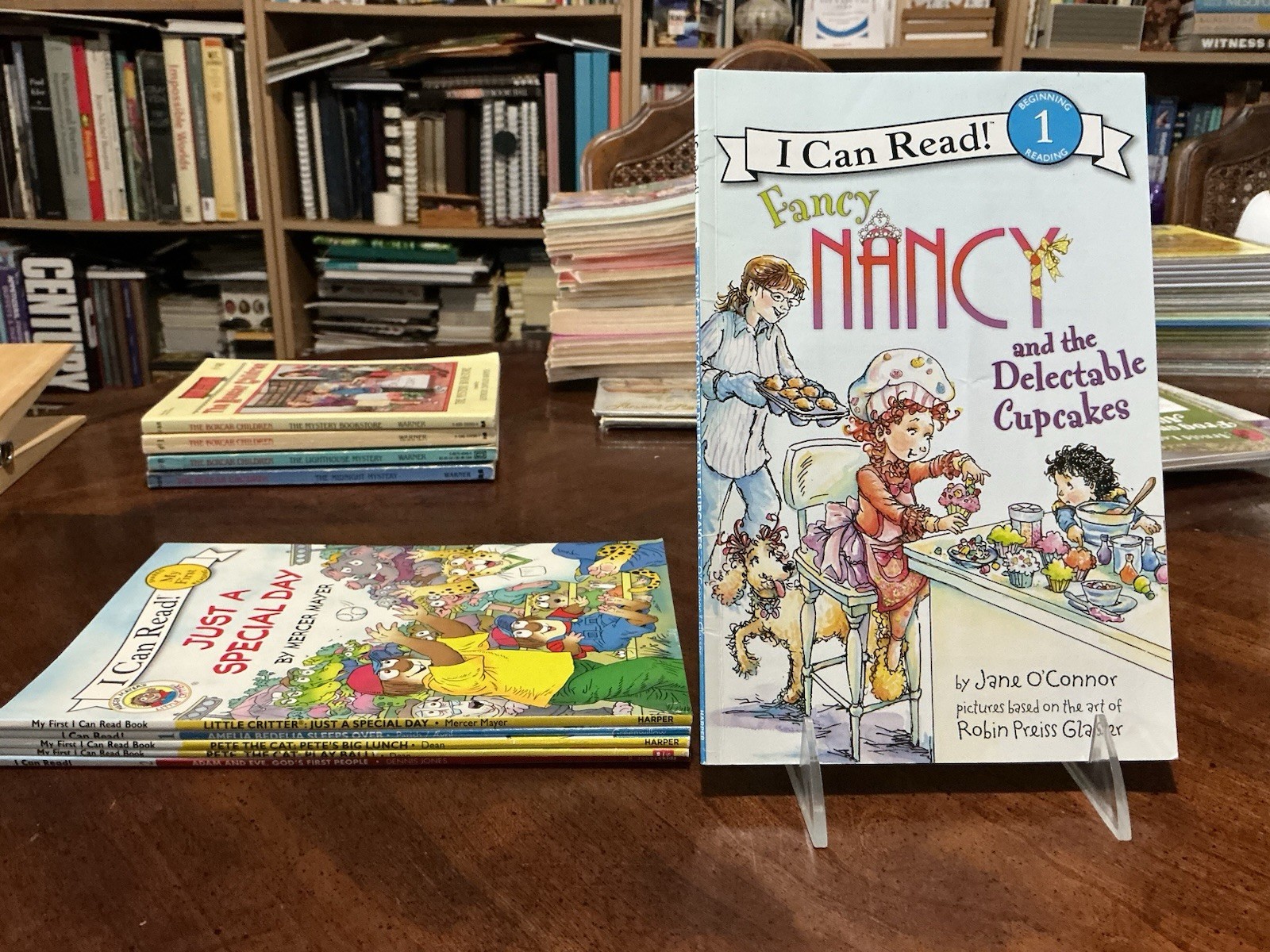 Fancy Nancy I Can Read Phonics Kids Books Lot 6- VG