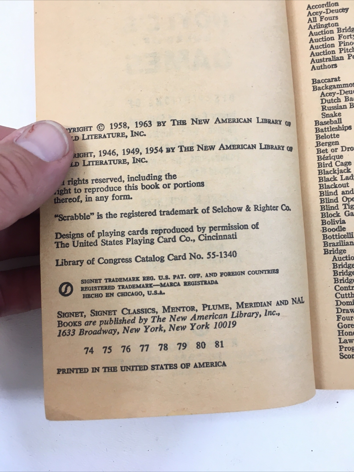 Play According to Hoyle – Morehead & Mott-Smith (Paperback, 1963)