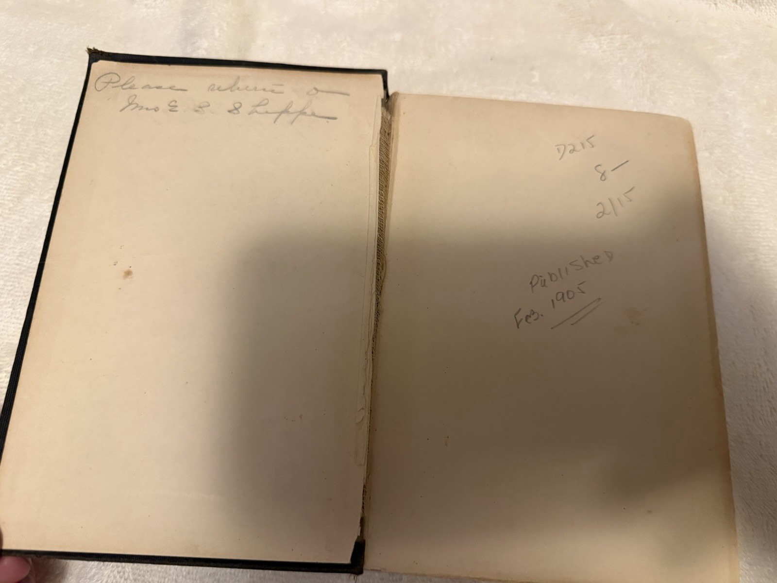 1905 The Return of Sherlock Holmes Arthur Conan Doyle 1st American Edition McClu