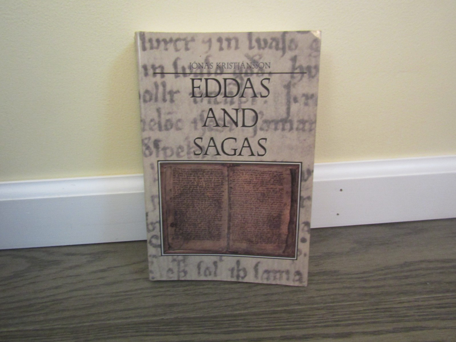 Eddas And Sagas by Jonas Kristjansson, Third Ed., RARE Icelandic Medieval Lit