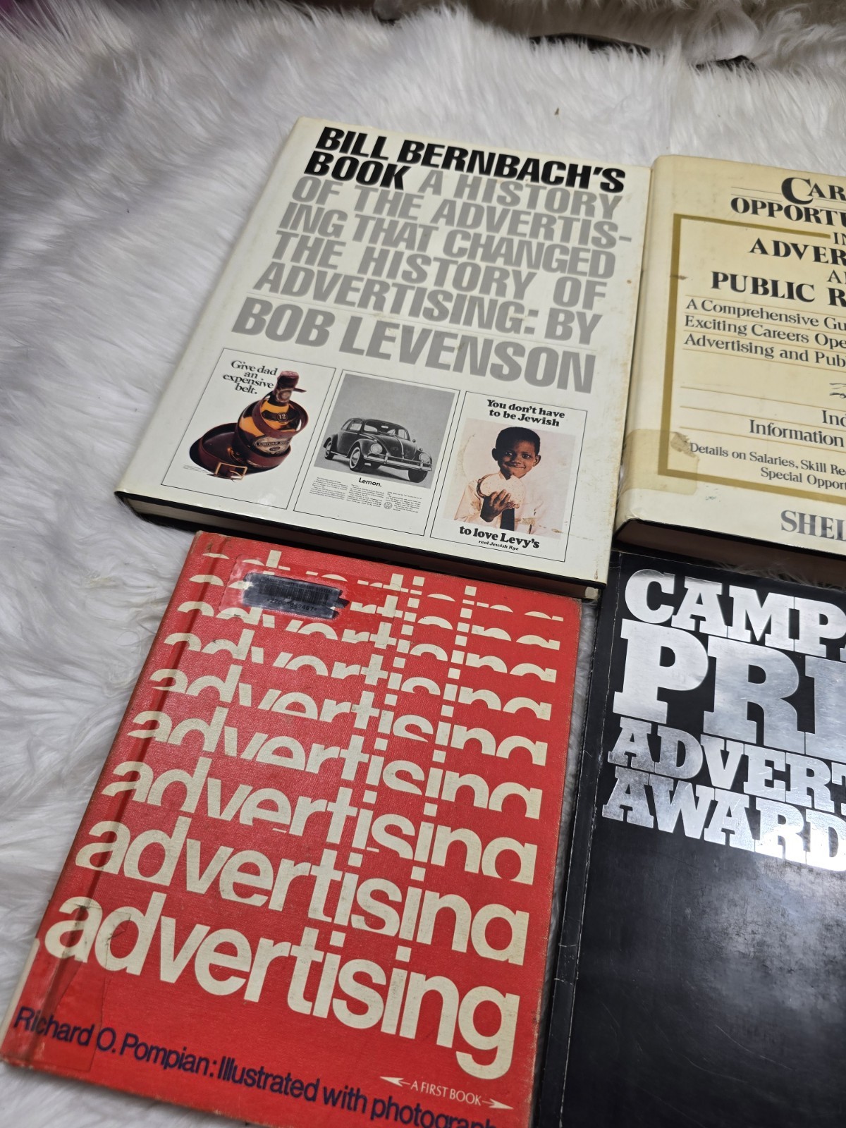 6 Rare Vintage Art Design Advertising Graphic Print Coffee Table Books Photo B14