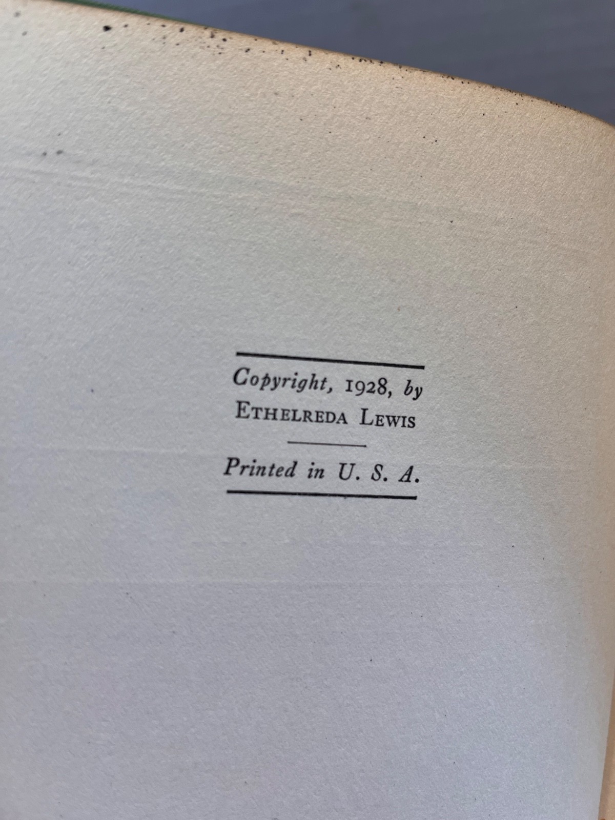 Trader Horn 2nd Volume 1928 Hardcover W/Dust Jacket 1st Edition