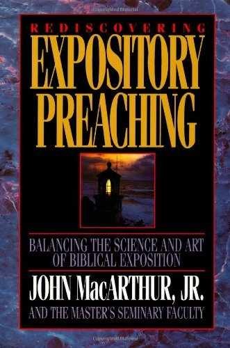 Rediscovering Expository – Hardcover, by MacArthur John F.; – Very Good b