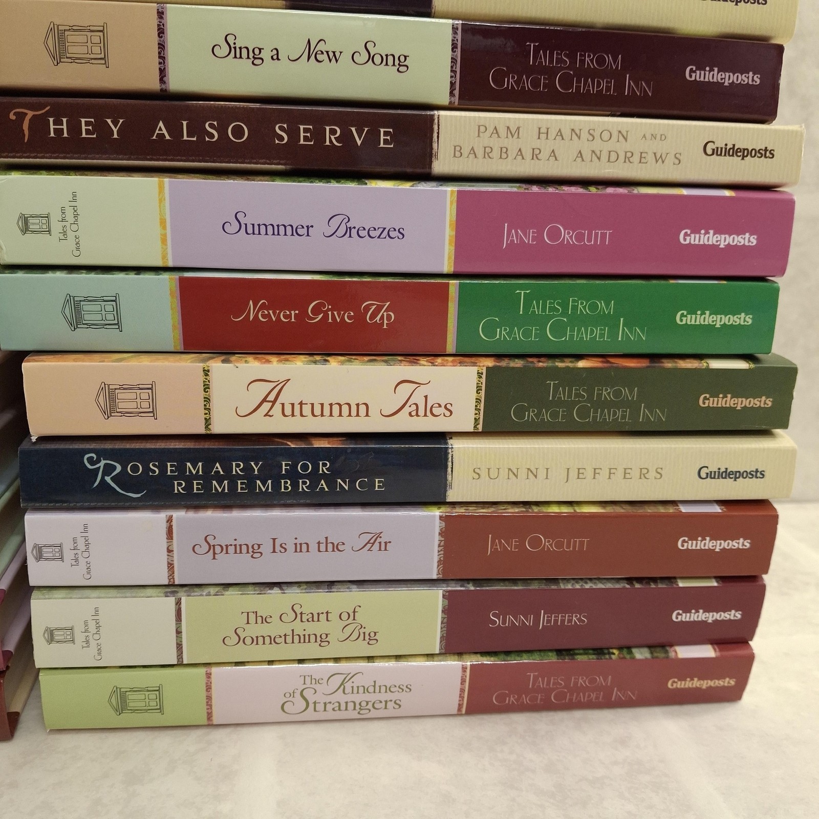 Guideposts Tales from Grace Chapel Inn Lot of 30 Mixed Set Cozy Mysteries