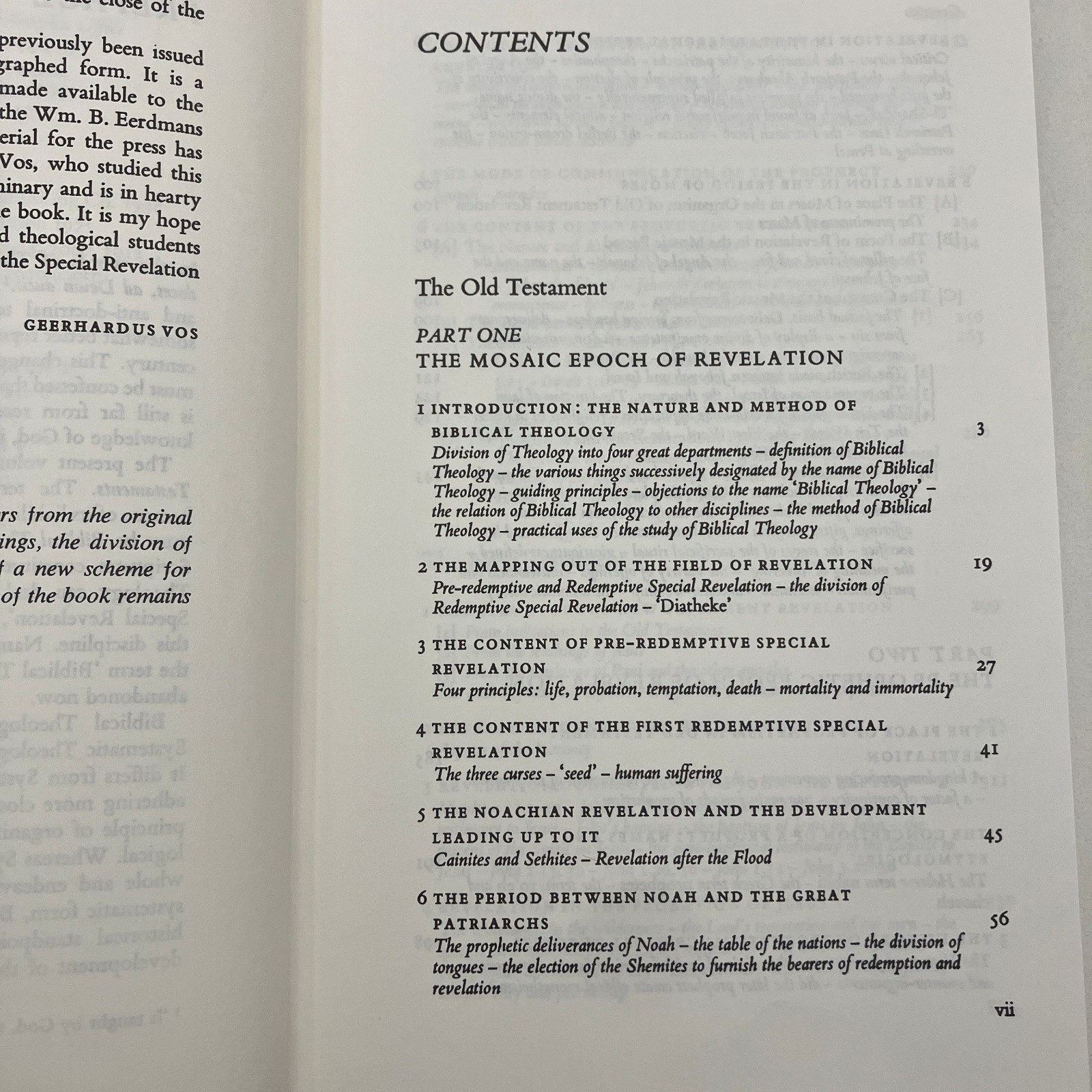 Biblical Theology Old and New Testaments by Geerhardus Banner of Truth 2020 HCDJ