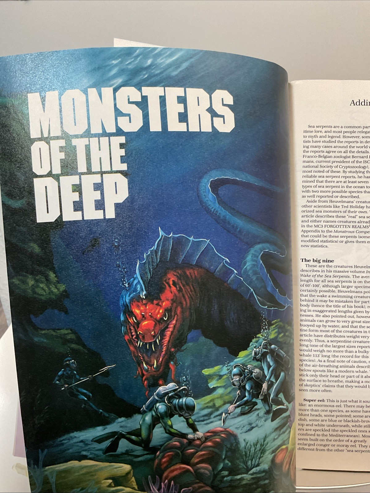 TSR Dragon Magazine #190 “Monsters of the Deep, In Poseidon’s Lair”