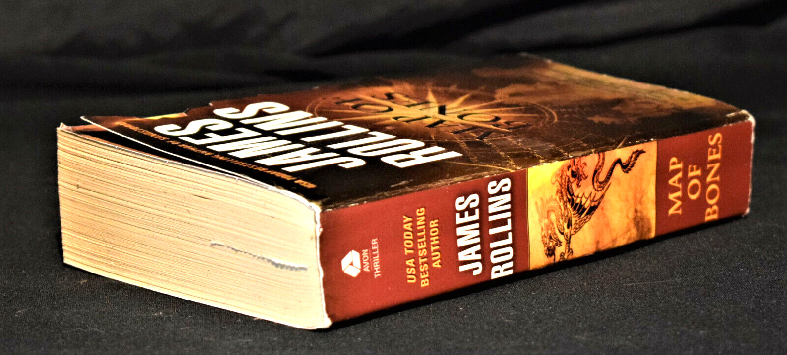 Map of Bones by James Rollins (Sigma Force Novel) ~ 540 pages (2006) Paperback