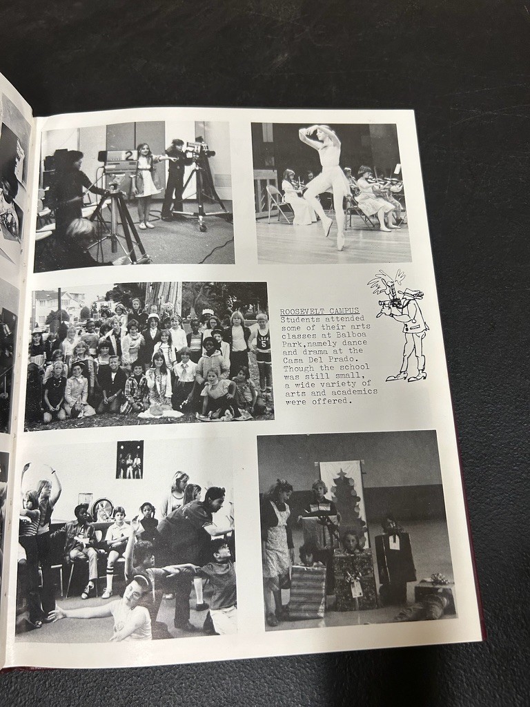 1984 O’FARRELL SCHOOL OF CREATIVE AND PERFORMING ARTS YEARBOOK SAN DIEGO, CA