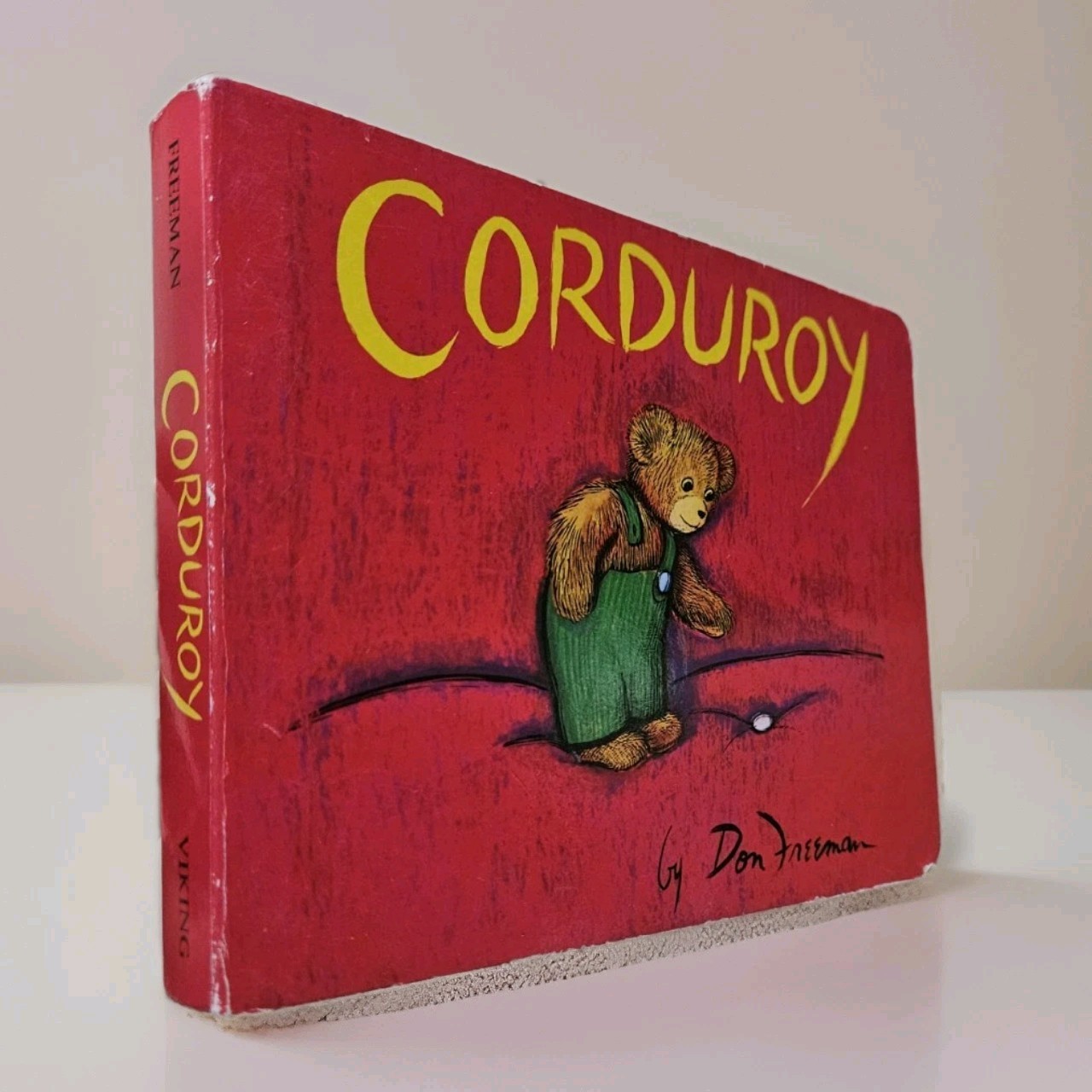 1968. Scarce 1st Ed. Board Book : Corduroy by Don Freeman | Illustrated Hardcov.