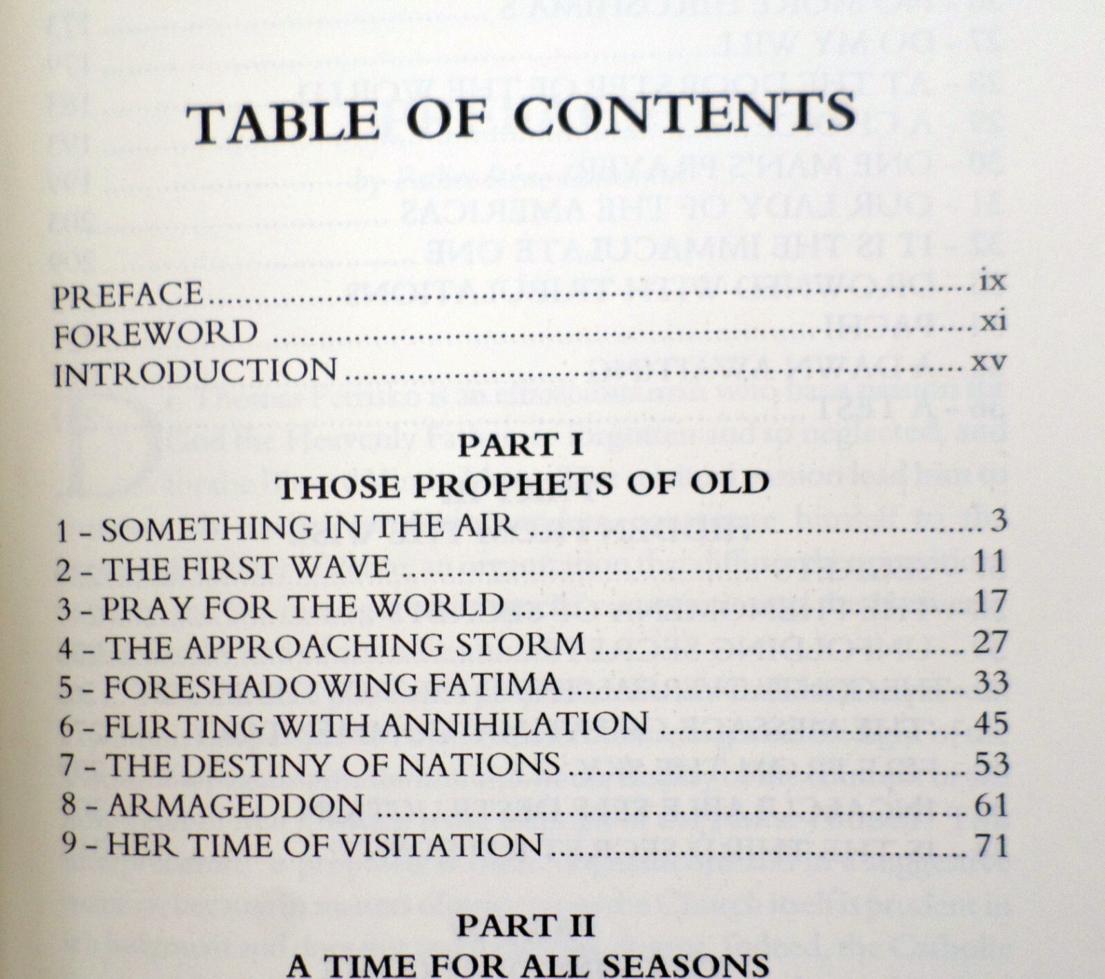 The Fatima Prophecies: At the Doorstep of the World Petrisko Paperback 433 Pages