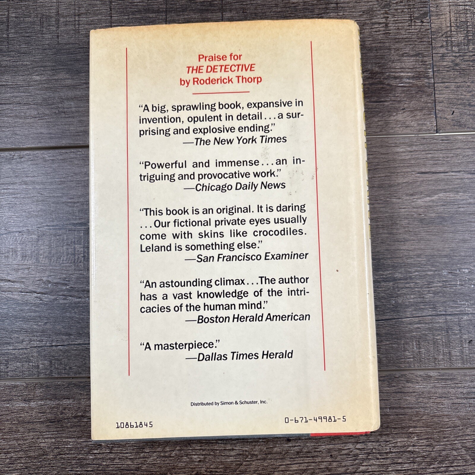 rainbow drive hardcover book by roderick thorp dustcover 1986 English 394 pages