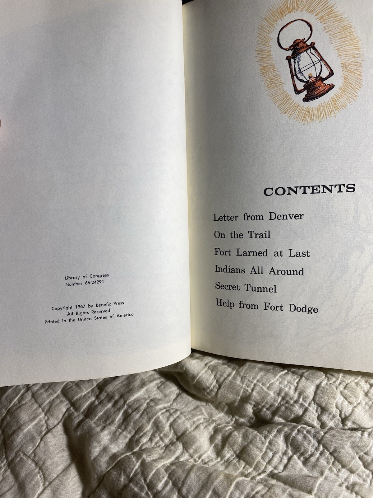 Vtg Tom Logan Series Secret Tunnel Edna Walker Chandler Benefic Press 1967