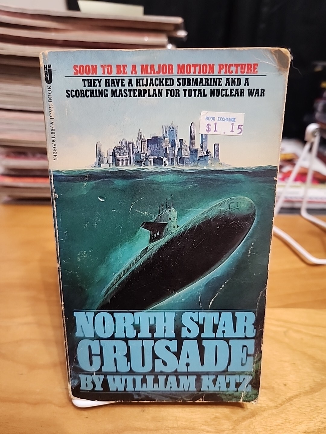 NORTH STAR CRUSADE By William Katz Paperback Jove Book 1st Edition 1976-77
