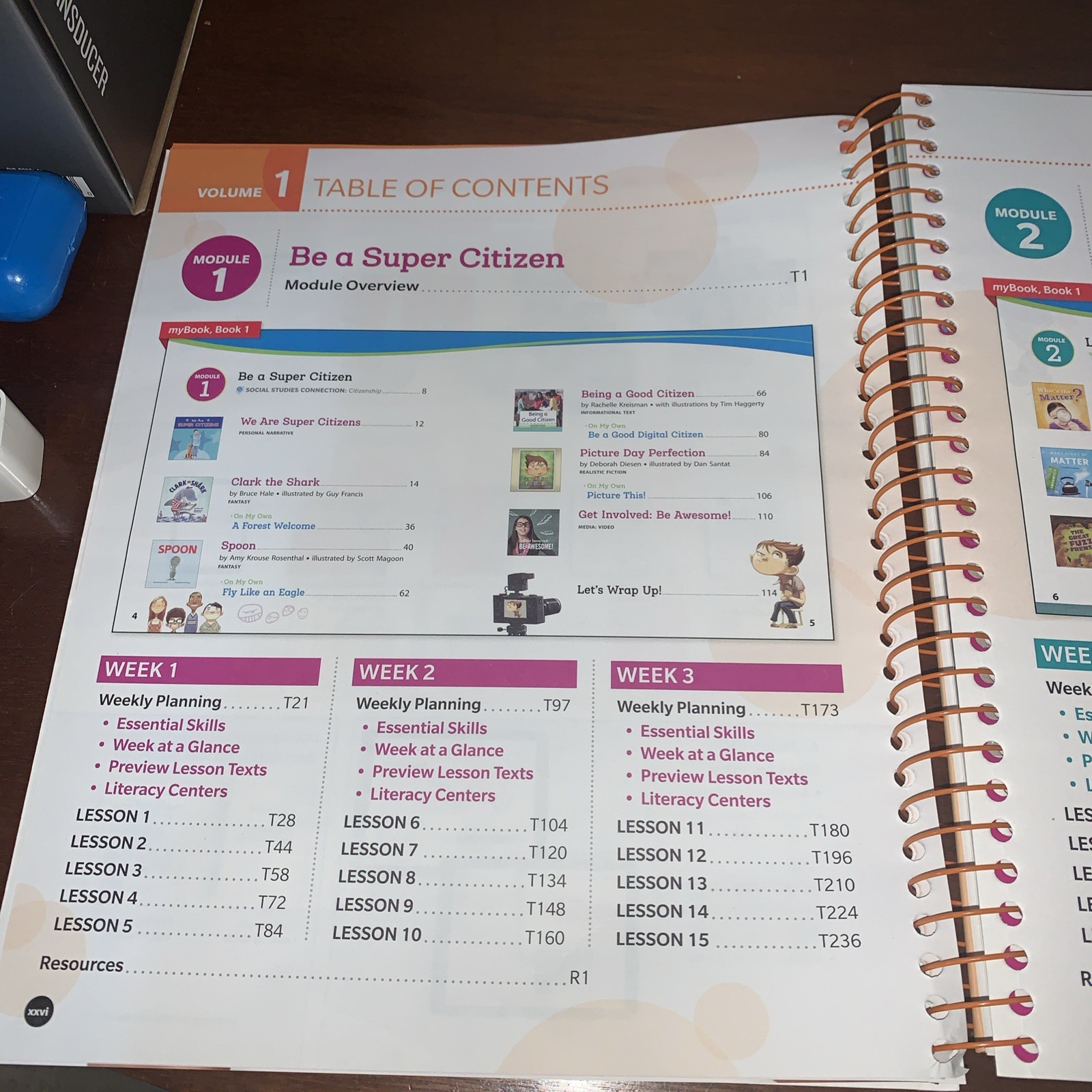 HMH Into Reading Grade 2 Volume 1 Teachers Guide & Writers Notebook Second Grade