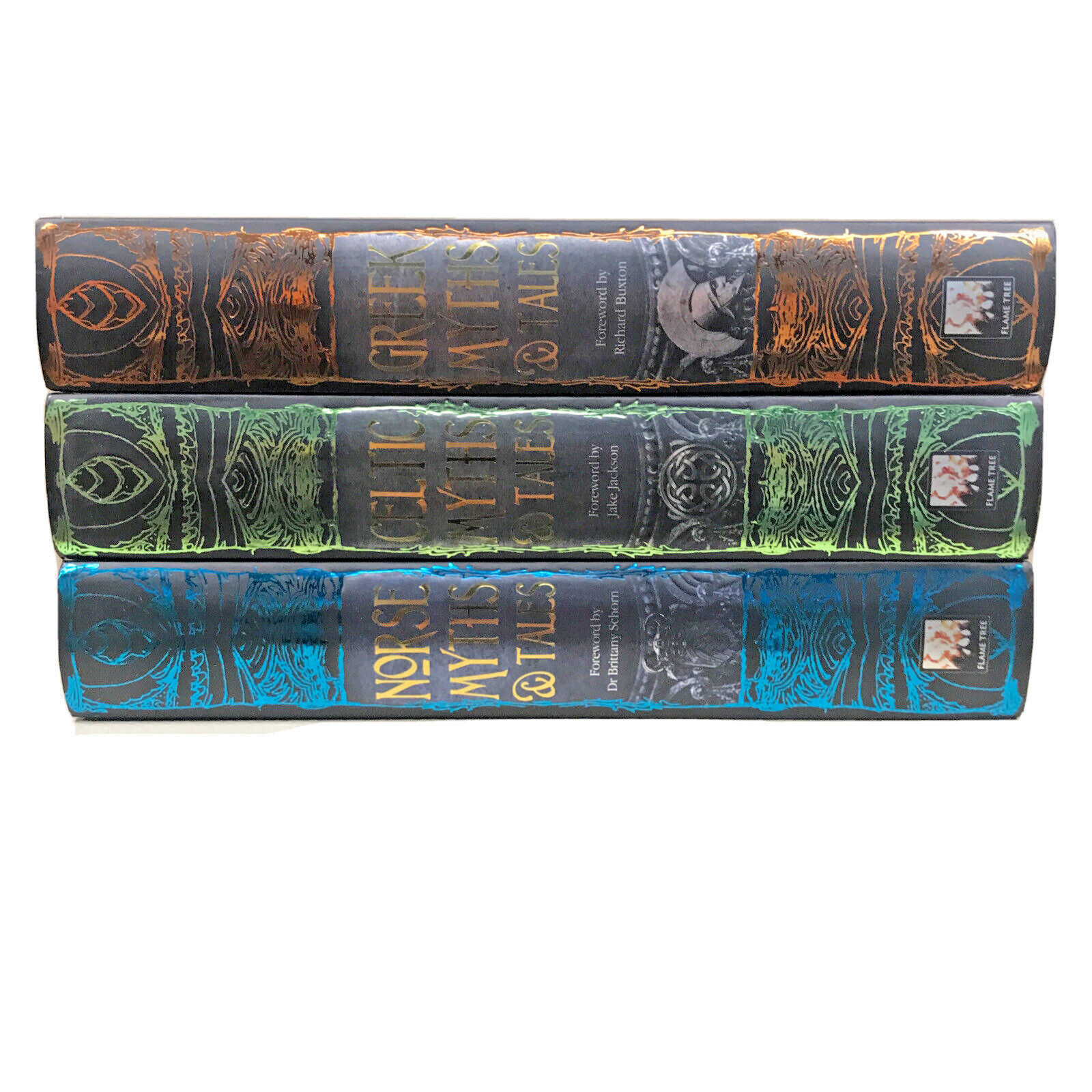 ❤️NORSE, CELTIC, GREEK MYTHS & TALES Mythology Set of 3 HardcoverBooks BRAND NEW