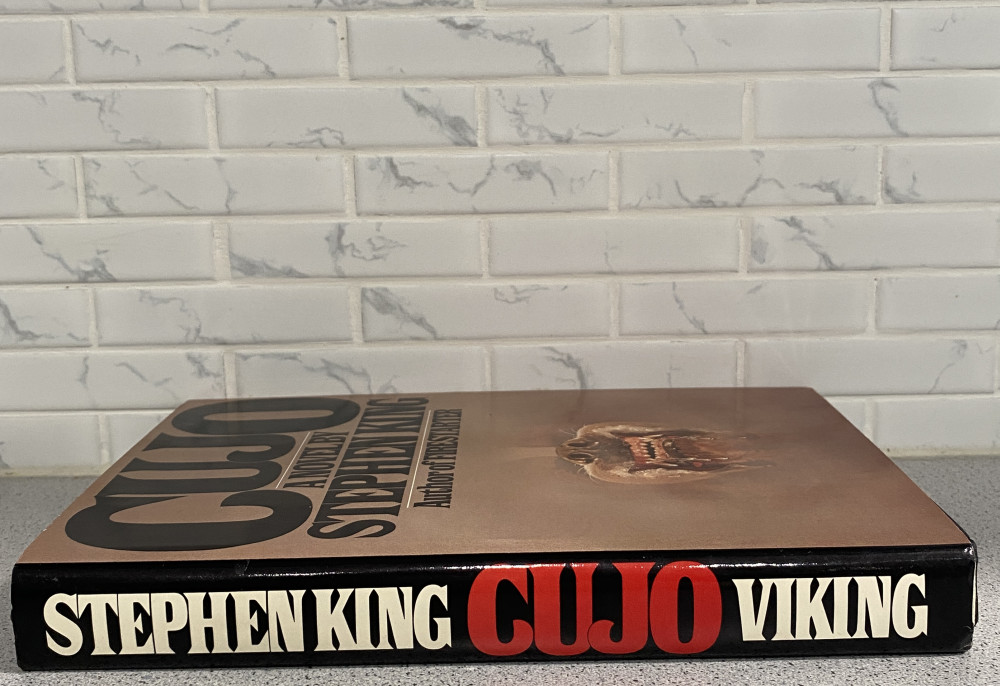 Stephen King CUJO 1981 Viking 1st Edition / 8th Printing – Hardcover – LIKE NEW!