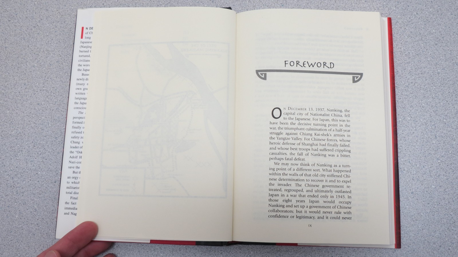 Rape of Nanking : Forgotten Holocaust of World War II – First Edition Iris Chang
