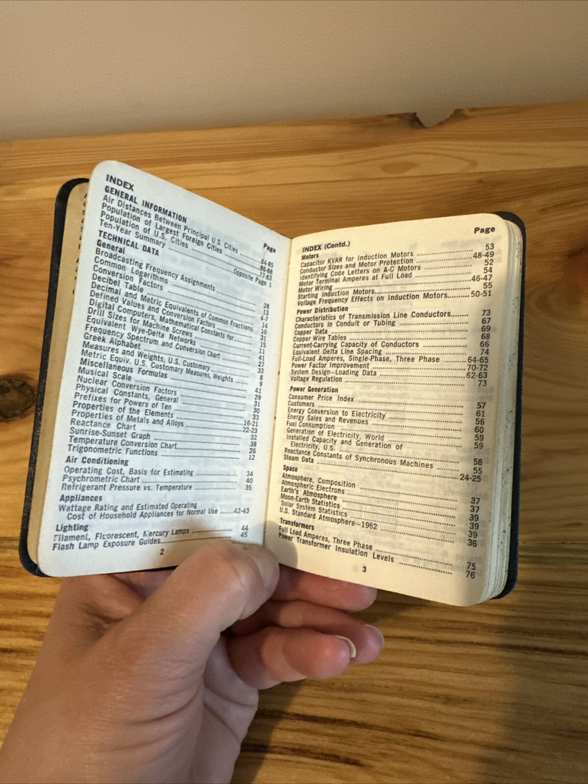 General Electric Diary 1967Information Booklet Maps Charts. Pocket Size