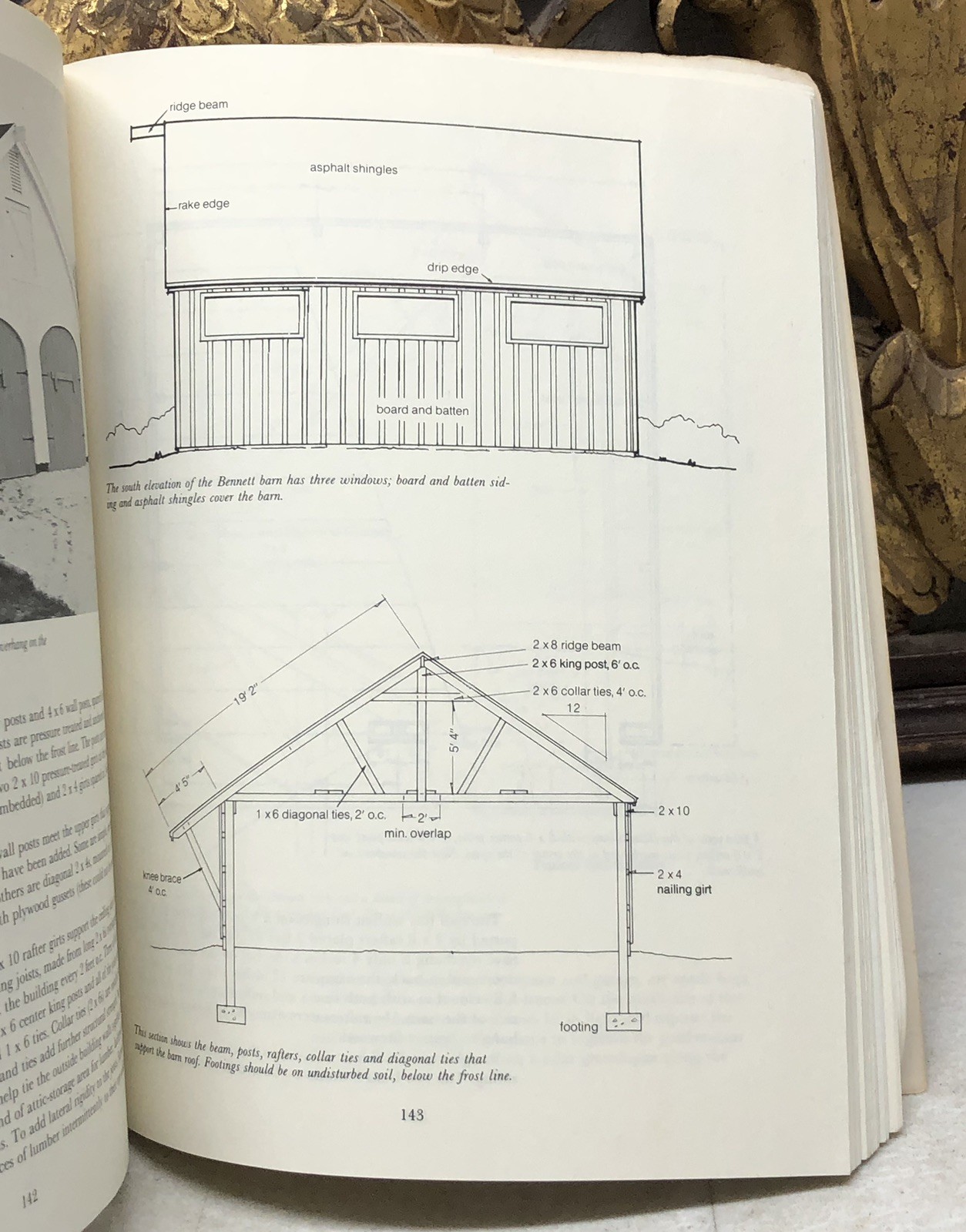 Building Small Barns, Sheds & Shelters 1983 Burch Plans Specs Photos