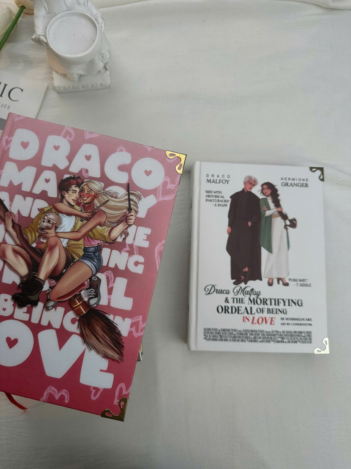 Draco Malfoy and the Mortifying Ordeal of Being in Love – Hardback Dramione