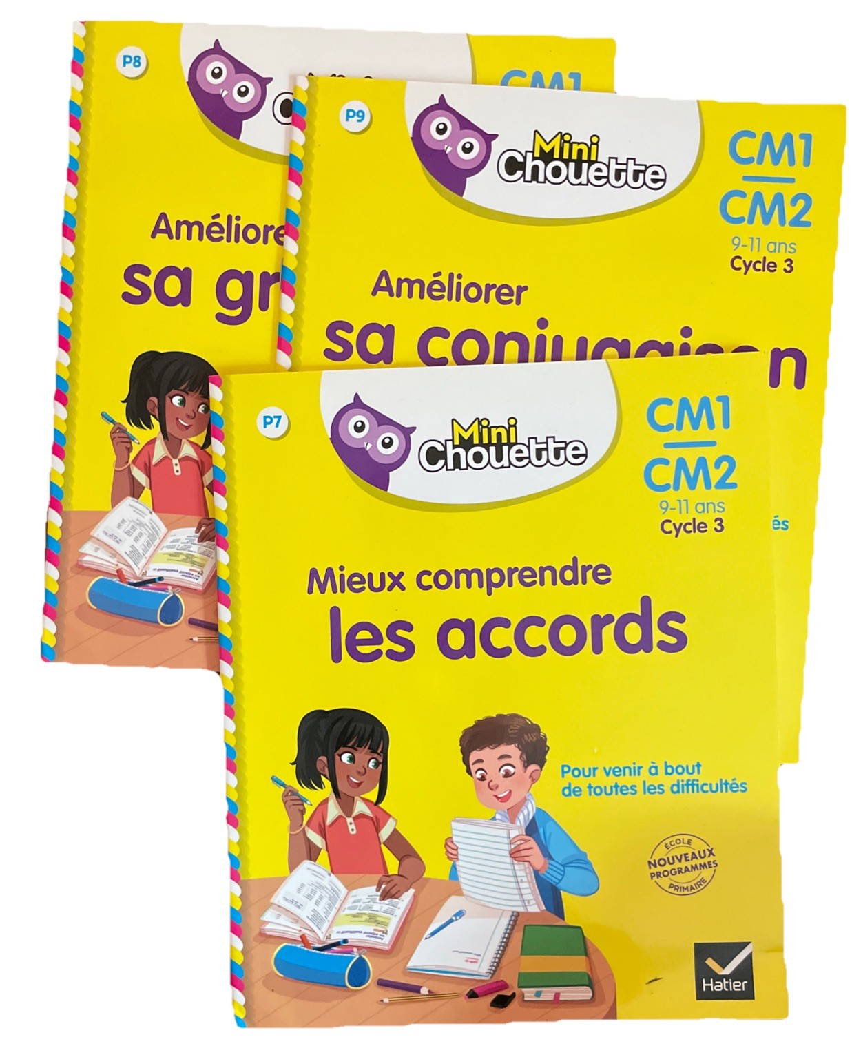 Mini Chouette – CM1/CM2, accords, grammaire, conjugaison (French)