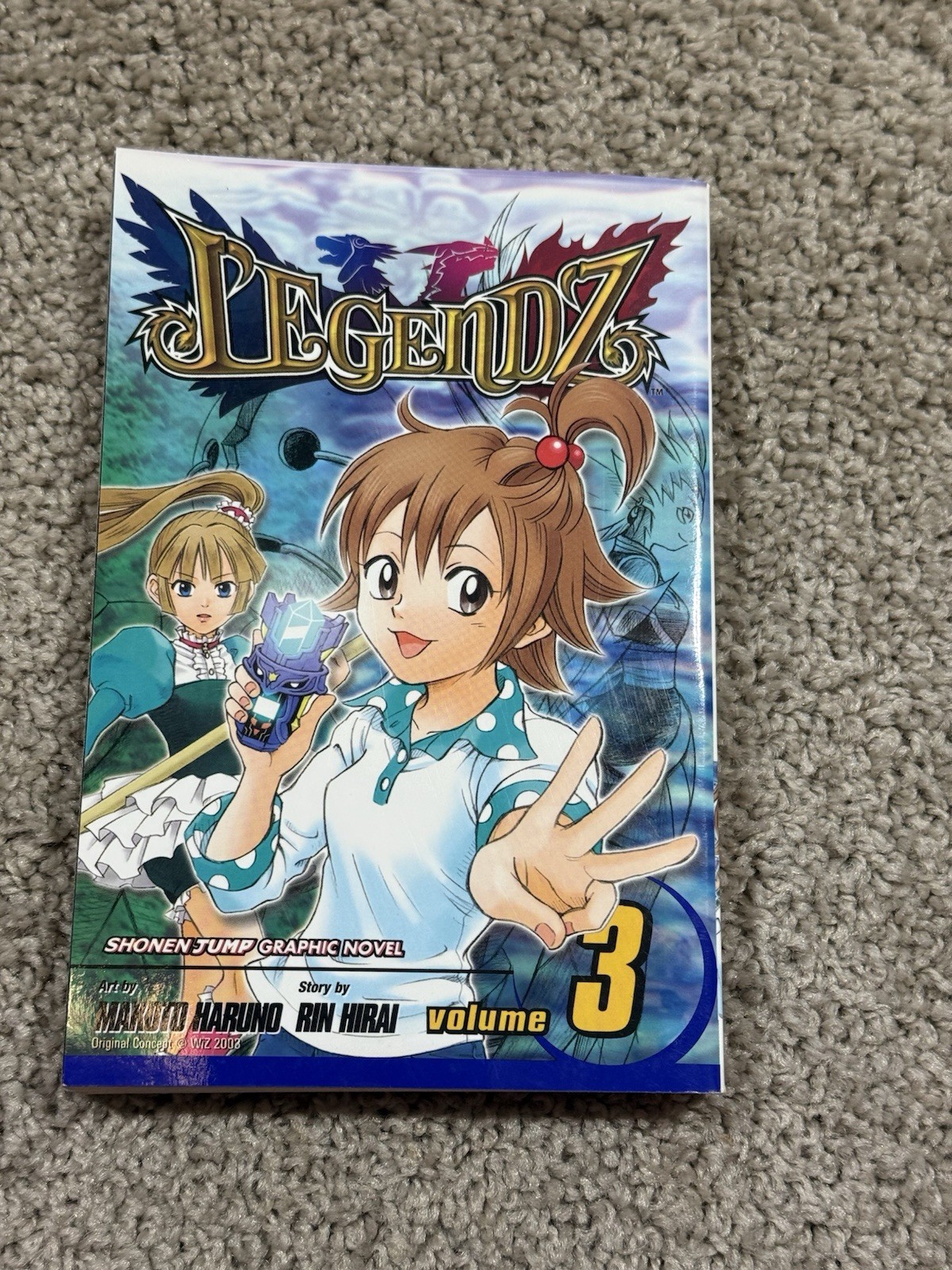 2003 Shonen Jump Legendz Manga Graphic Novel Comic Books Volumes 1, 2 & 3 Used