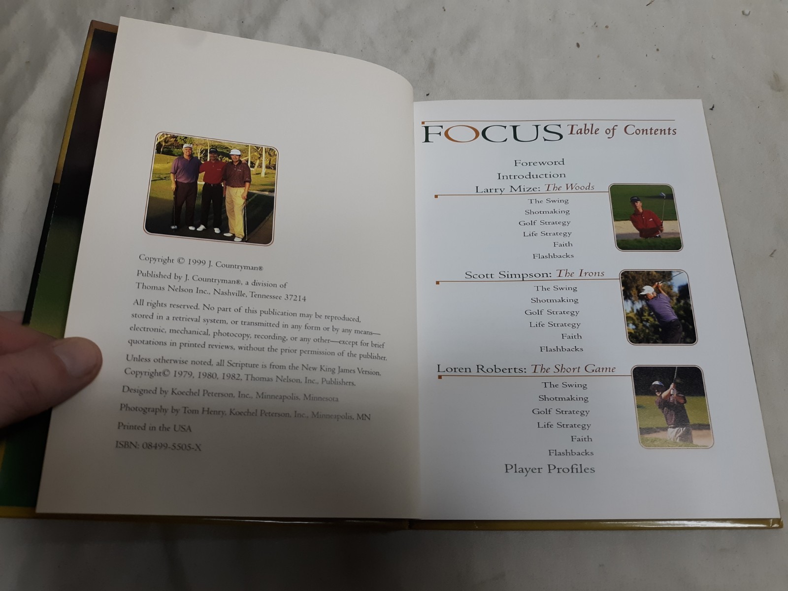 1999 FOCUS The Name of the Game Hardcover Book by SIGMUND BROUWER