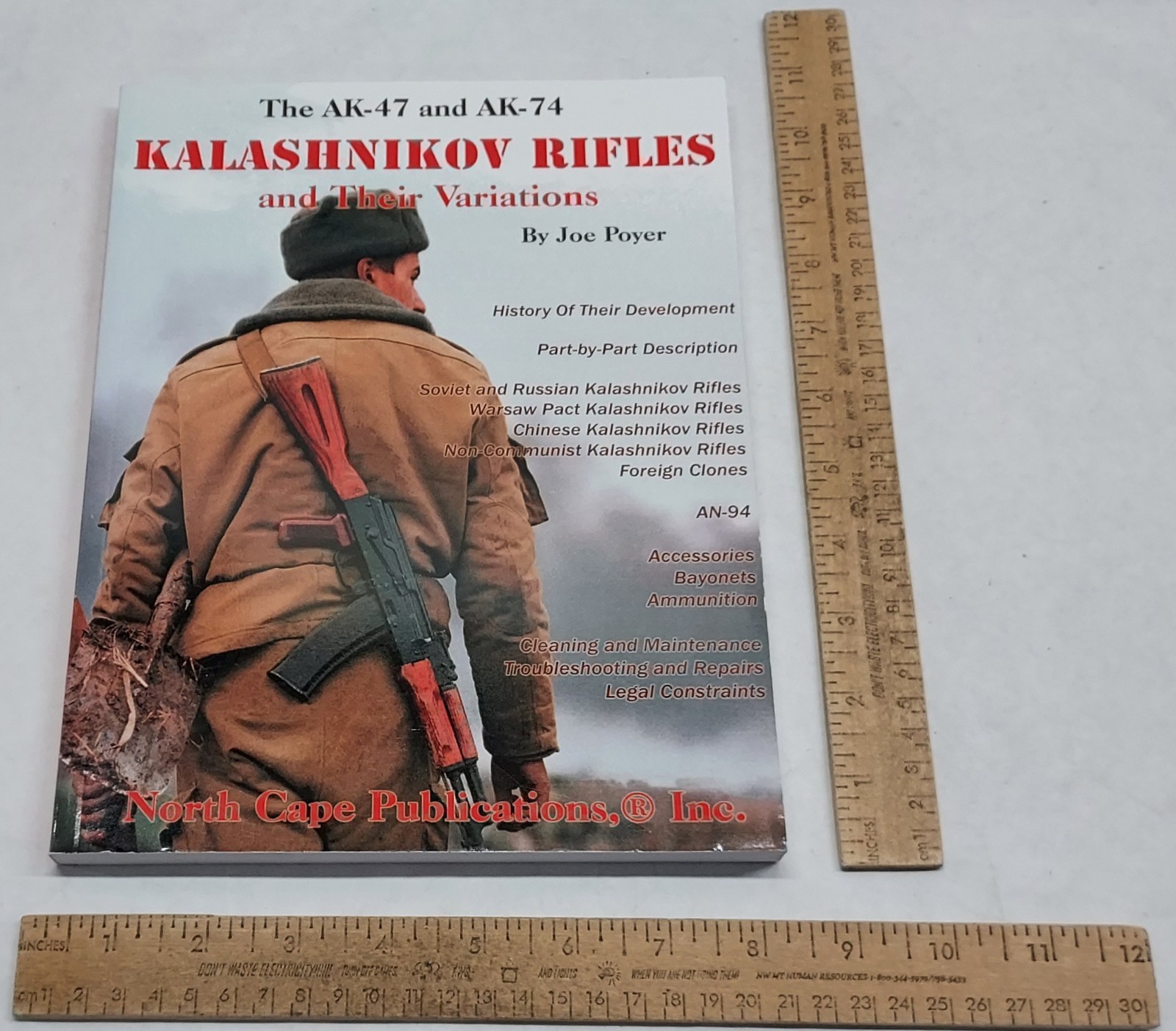 KALASHNIKOV RIFLES and Their Variations – Joe Poyer – paperback BOOK