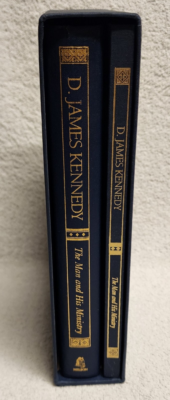 D James Kennedy The Man and His Ministry 2 Hardcover Book Box Set Coral Ridge