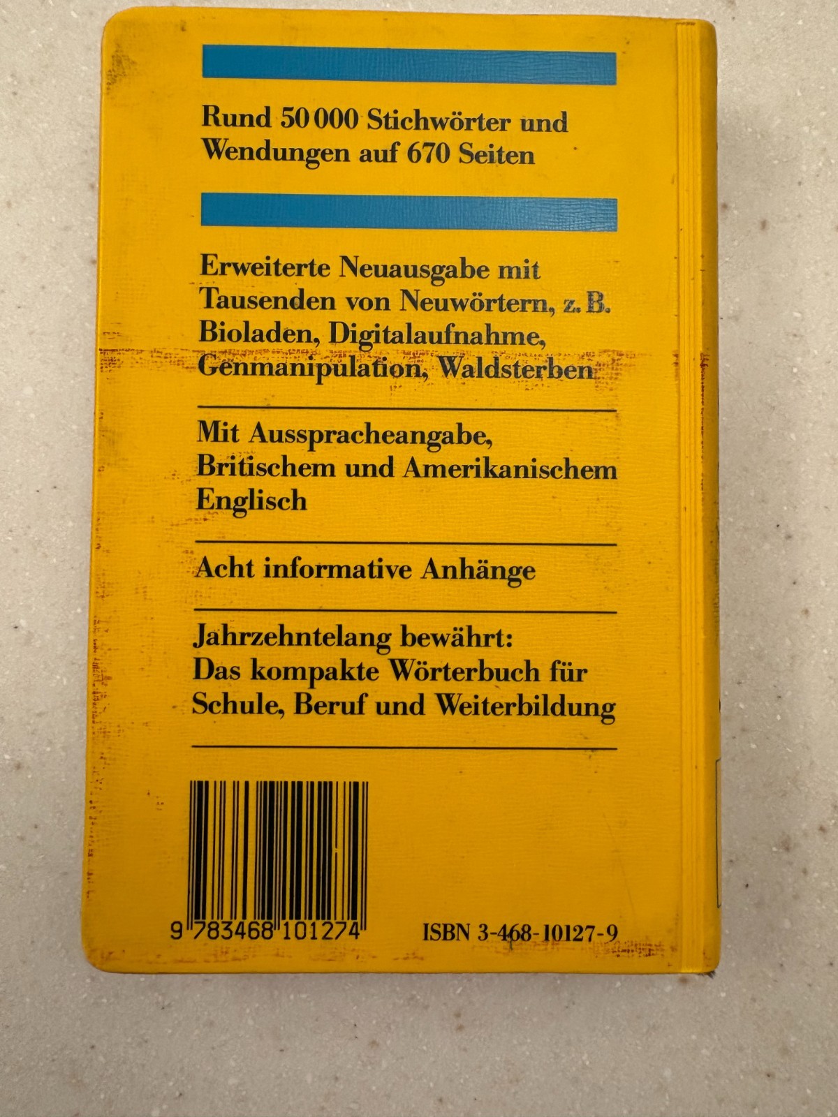 Langenscheidts Taschen-woerterbuch Deutsch-Englisch