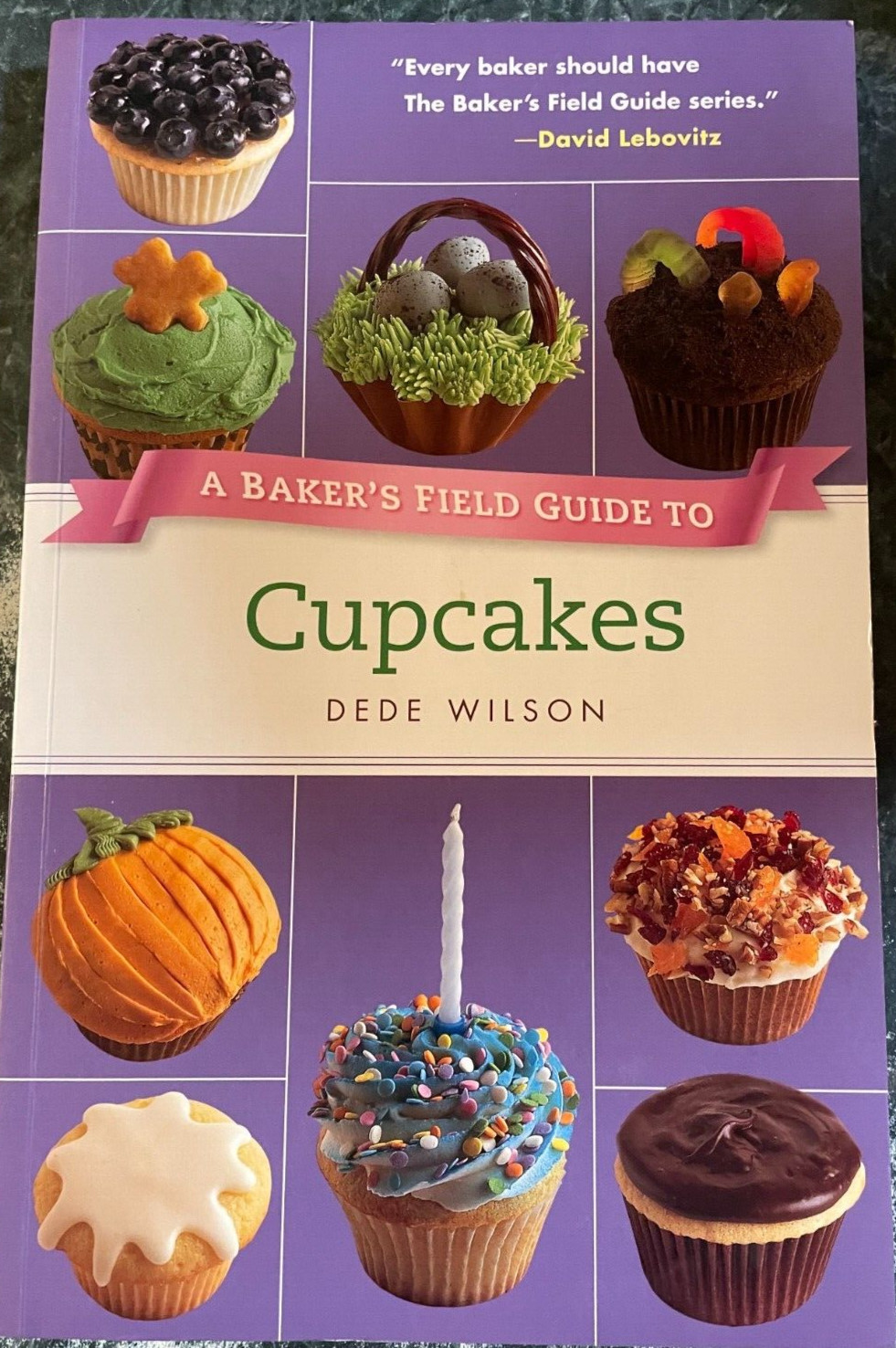 A Baker’s Field Guide to Cupcakes by Dede Wilson, 164 pages, nearly new conditio