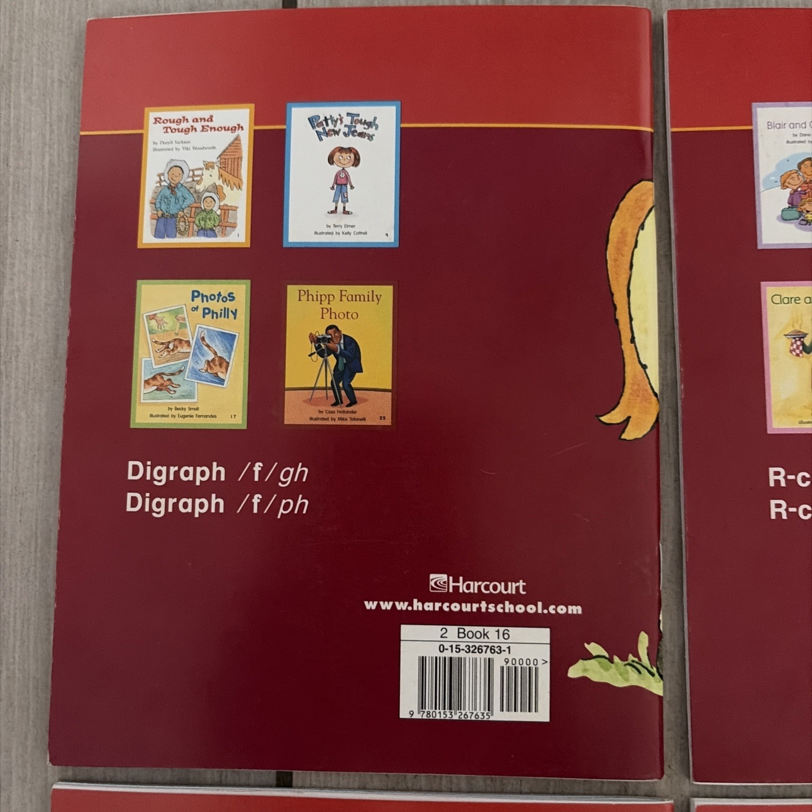 Harcourt Decodable Books Set 16 17 18 20 Early Reader Phonics Softcover Lot Read
