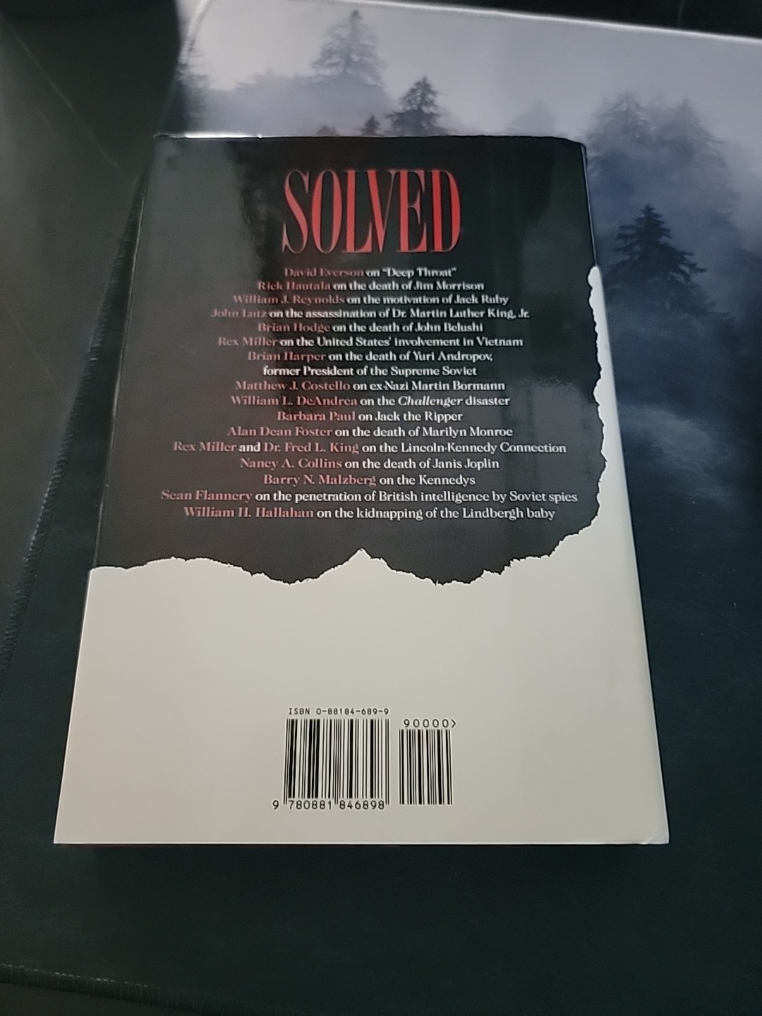 SOLVED Edited by ED GORMAN AND MARTIN H. GREENBERT – HB – DJ – FIRST EDTION