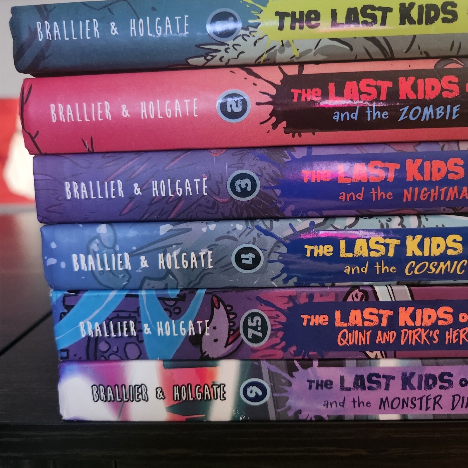 The Last Kids on Earth Series Book Set Of 6 Hardcover Graphic Novel Max Brallier