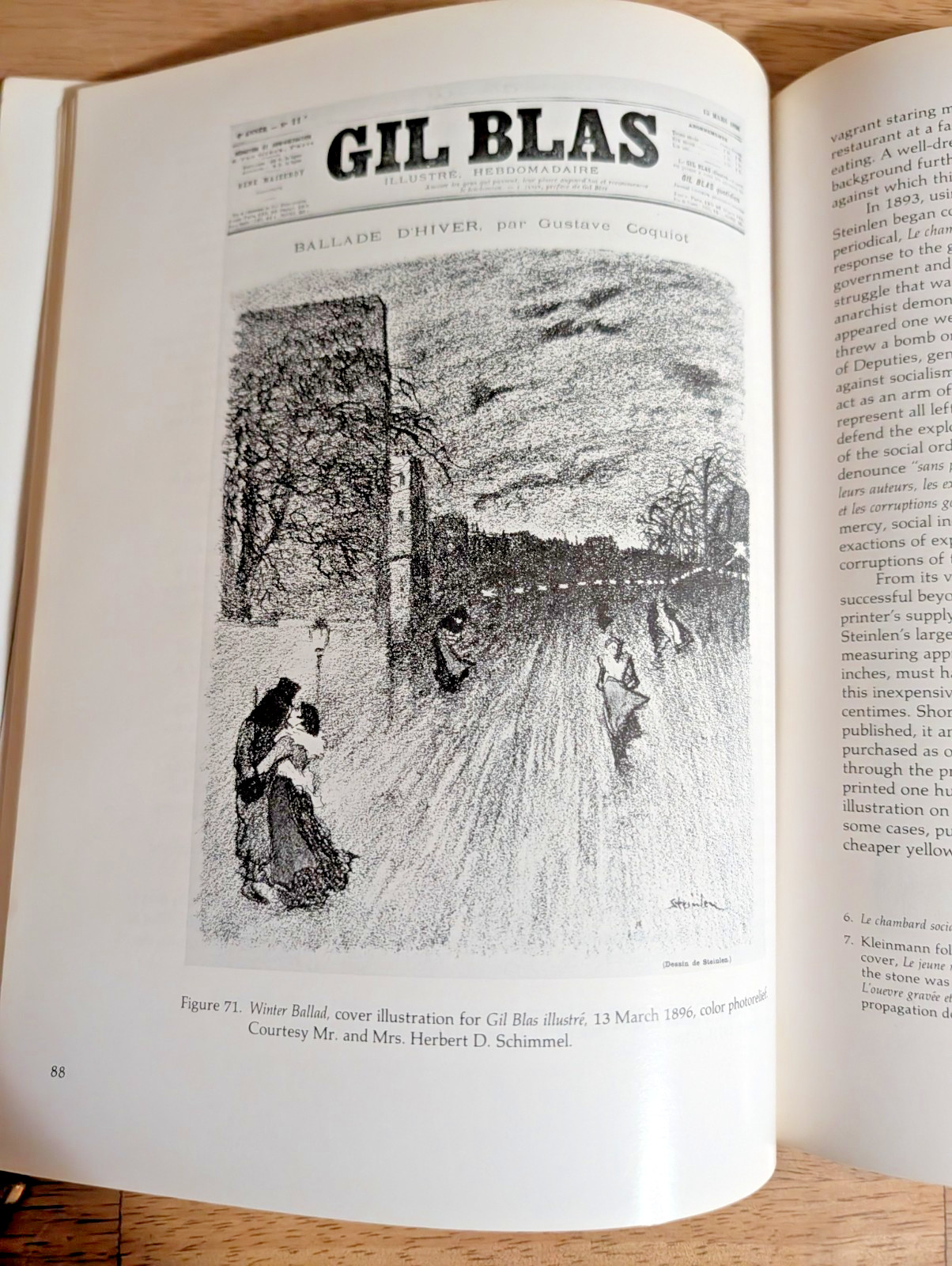 Theophile Alexandre Steinlen Fine Art Book Illustrated Exhibition Catalog