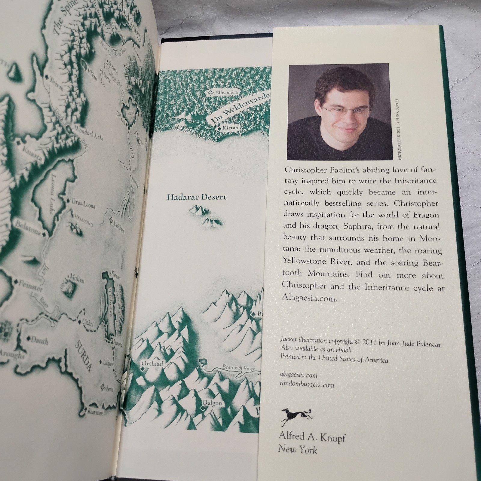 Inheritance Book 4 by Christopher Paolini First Edition Hardcover Dust Cover