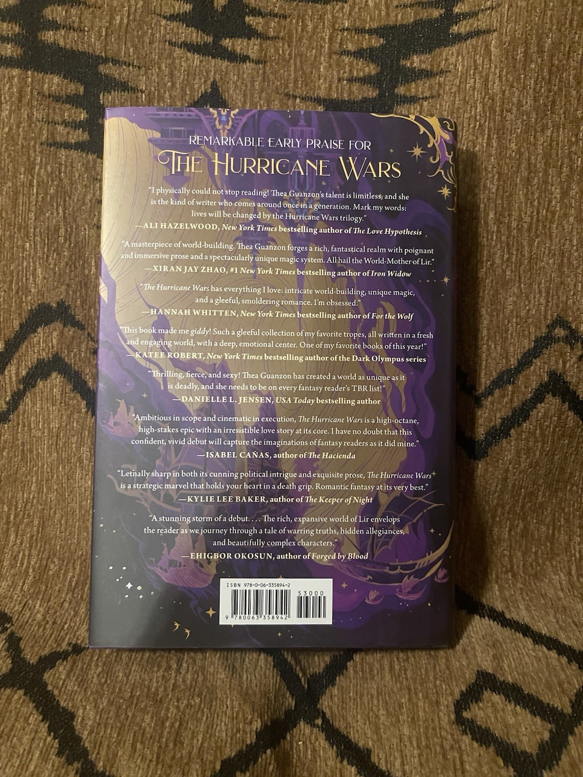 The Hurricane Wars by Thea Guanzon (2023,HARDCOVER) EXCLUSIVE EDITION