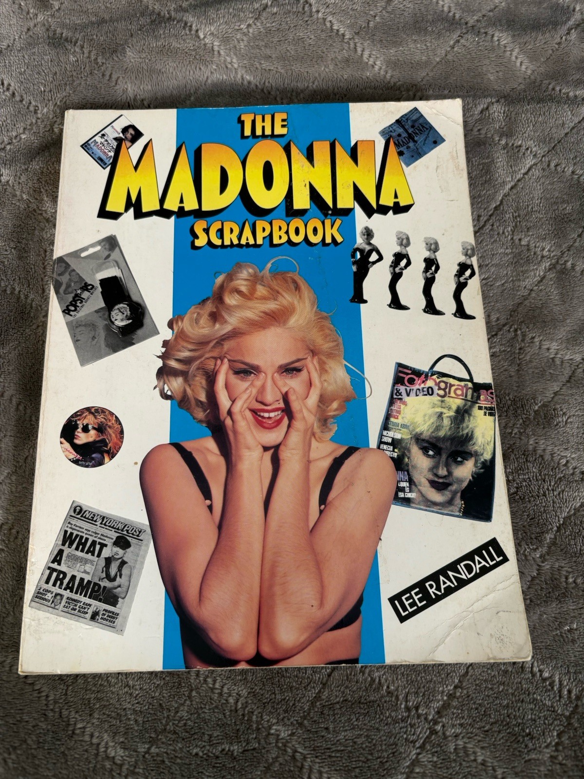 The Madonna Scrapbook by Lee Randall PB 1992 1st Edition 1st Printing VG+