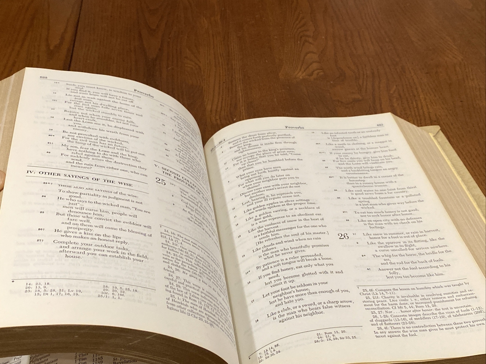 Large Holy Bible Fireside Family Edition Catholic NAB 1971-1972 VERY GOOD+