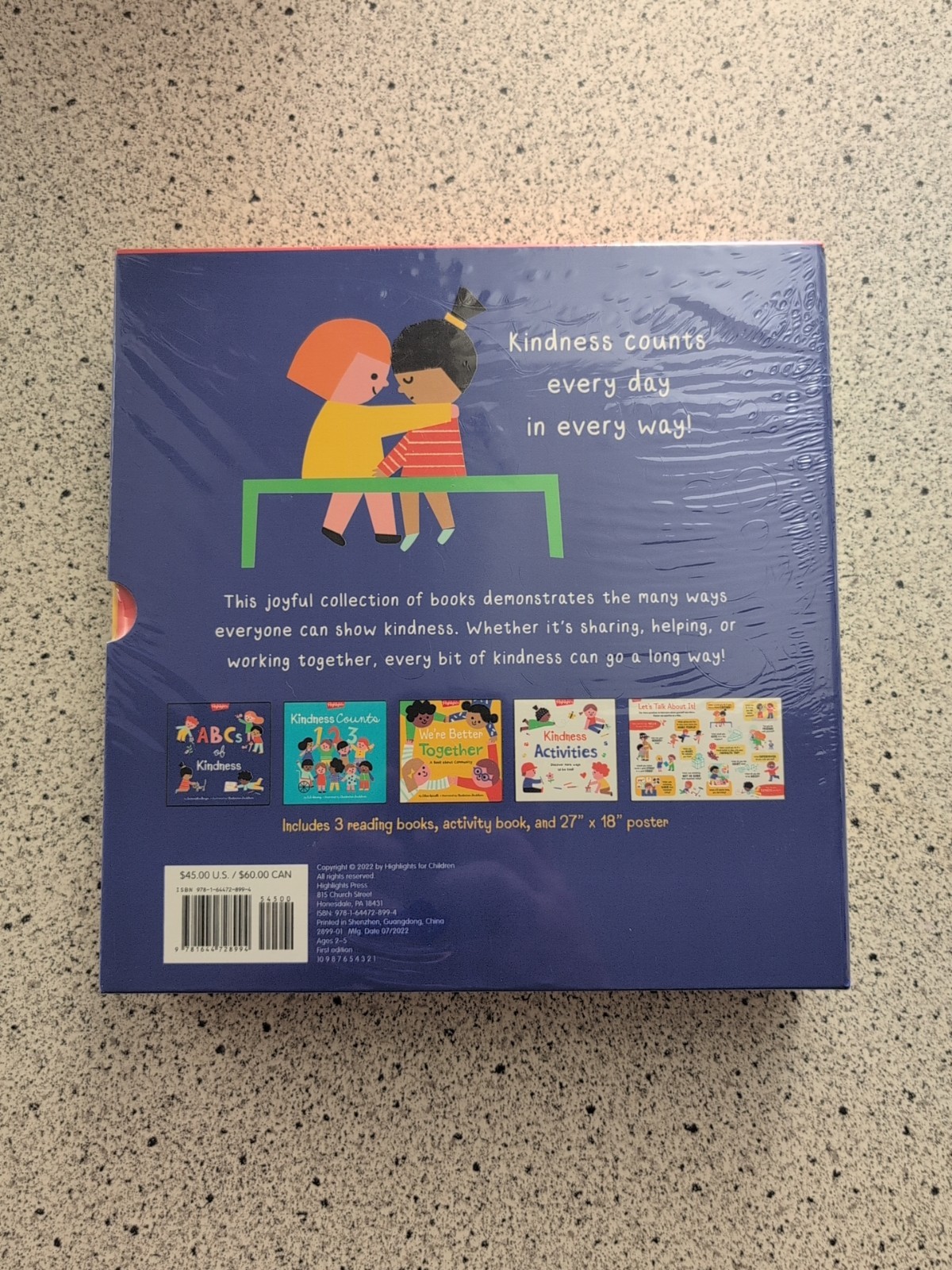 The Highlights Kindness Library : Books of Kindness 3 Books, Poster And Activity