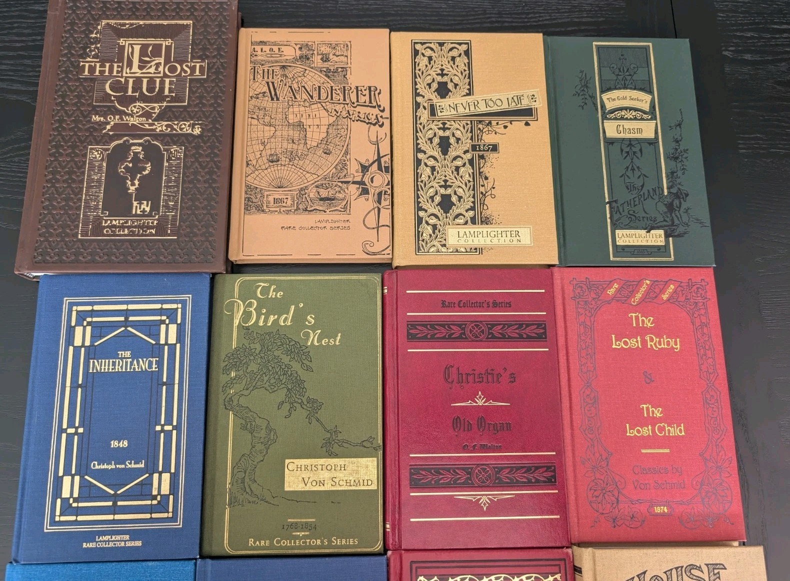 Lot 12 hardcover Lamplighter rare collector’s series books VG Condition
