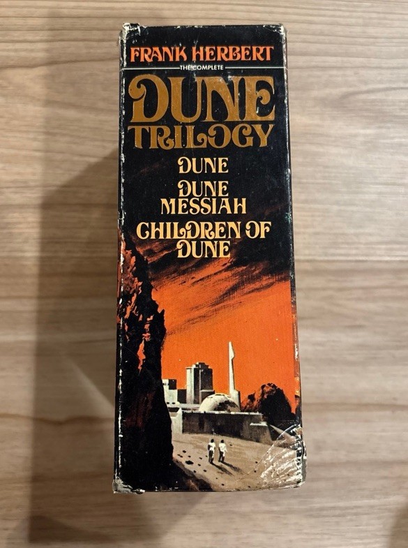Vintage Dune Trilogy Complete Box Set 1977 Berkley Medallion Frank Herbert