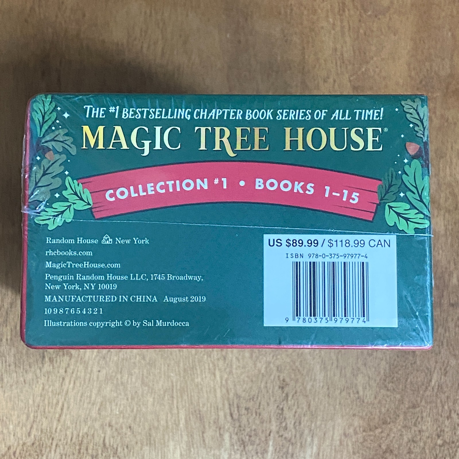 New Magic Tree House Boxed Set First Collection Books 1-15 Mary Pope Osborne