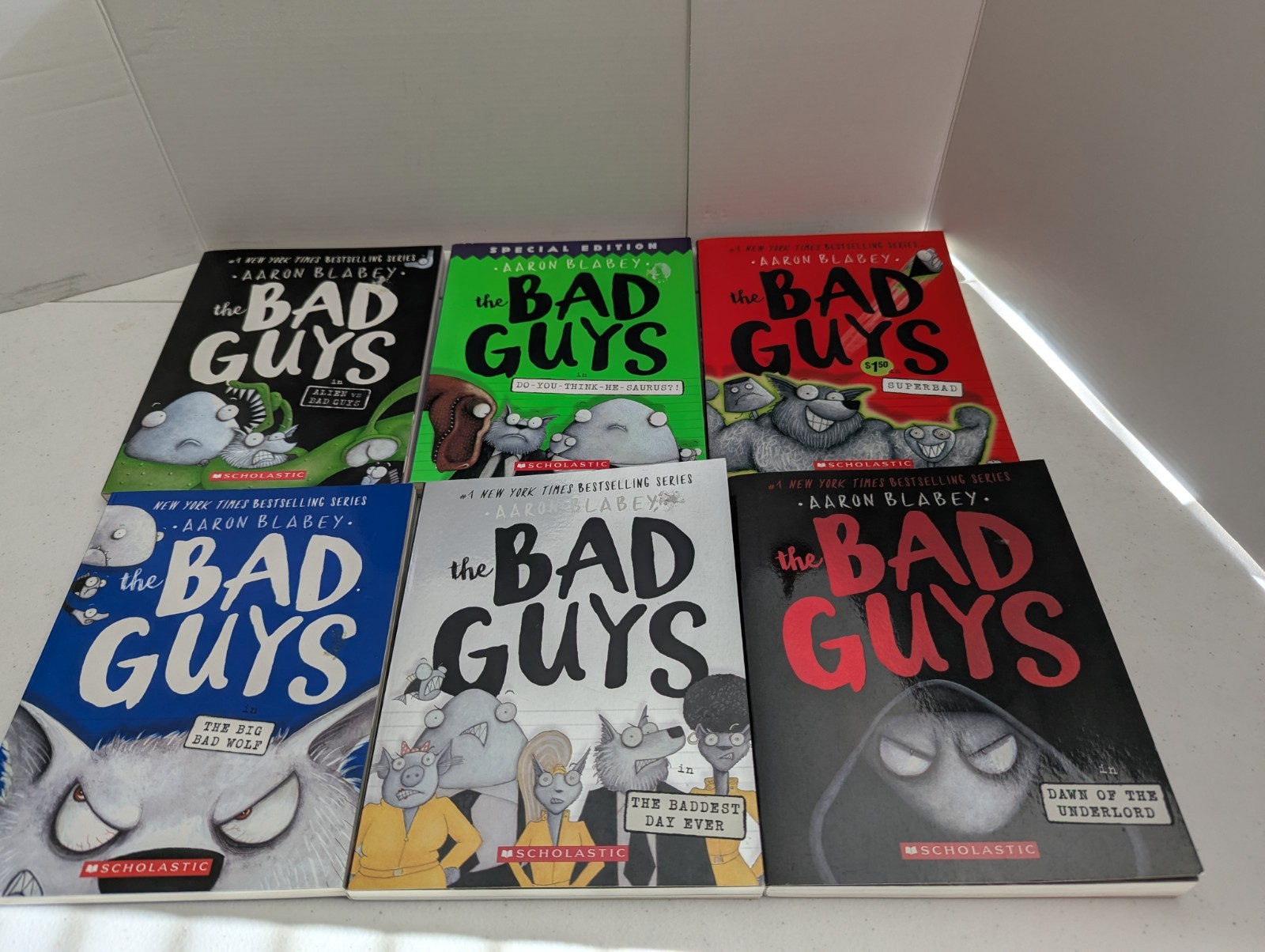 The Bad Guys Paperback Collection 1 -11 Book Set By Aaron Blabey