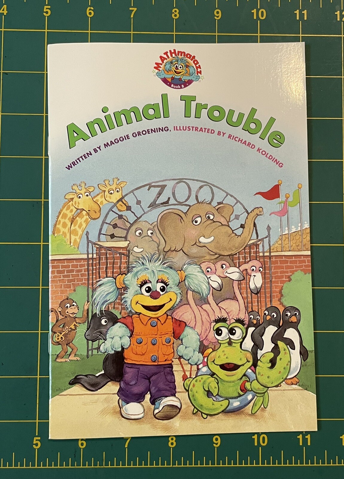 Children’s MATHmatazz ANIMAL TROUBLE Preschool Story Book – CTW & Math Publisher