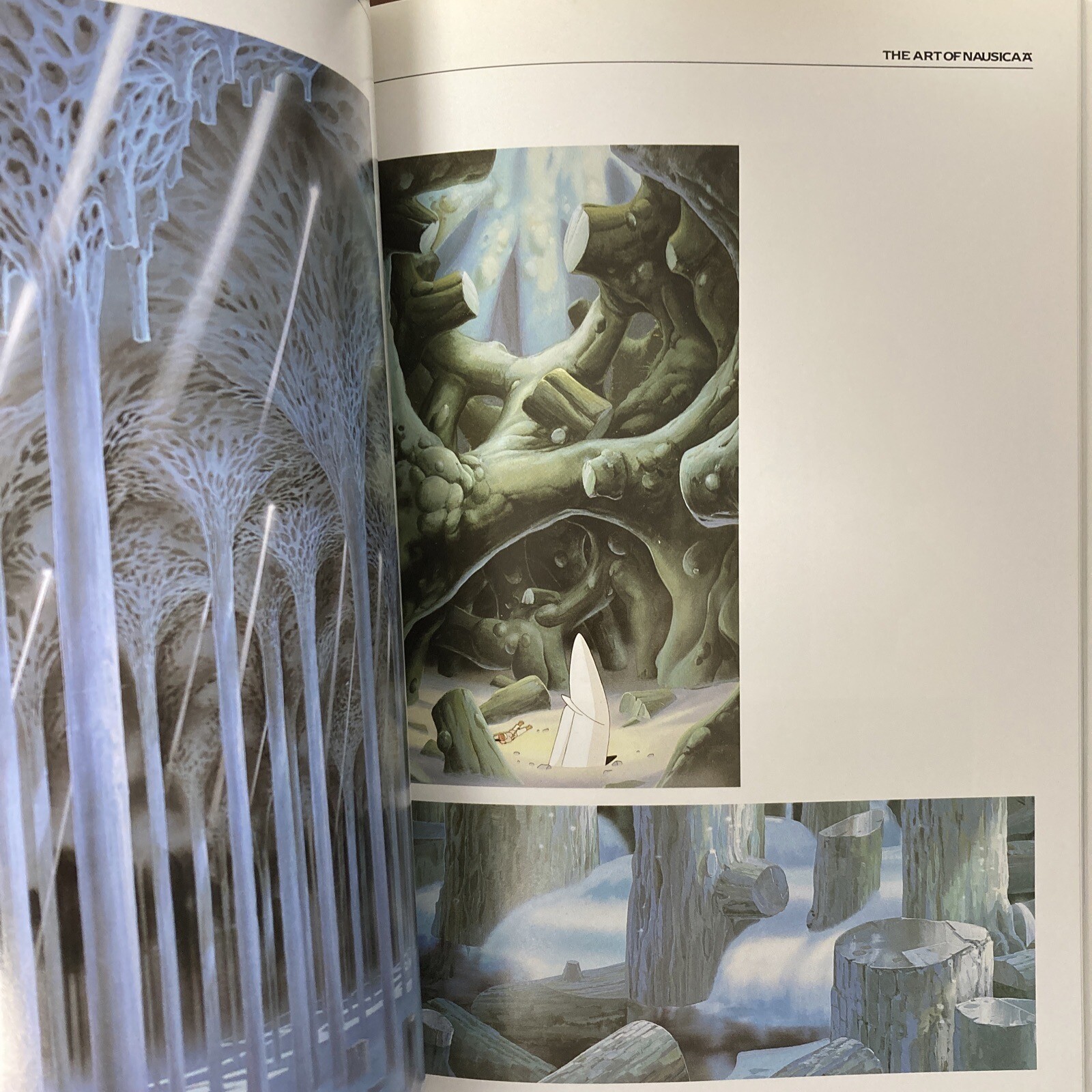 THE ART OF NAUSICAA Hayao Miyazaki Art Book Illustration