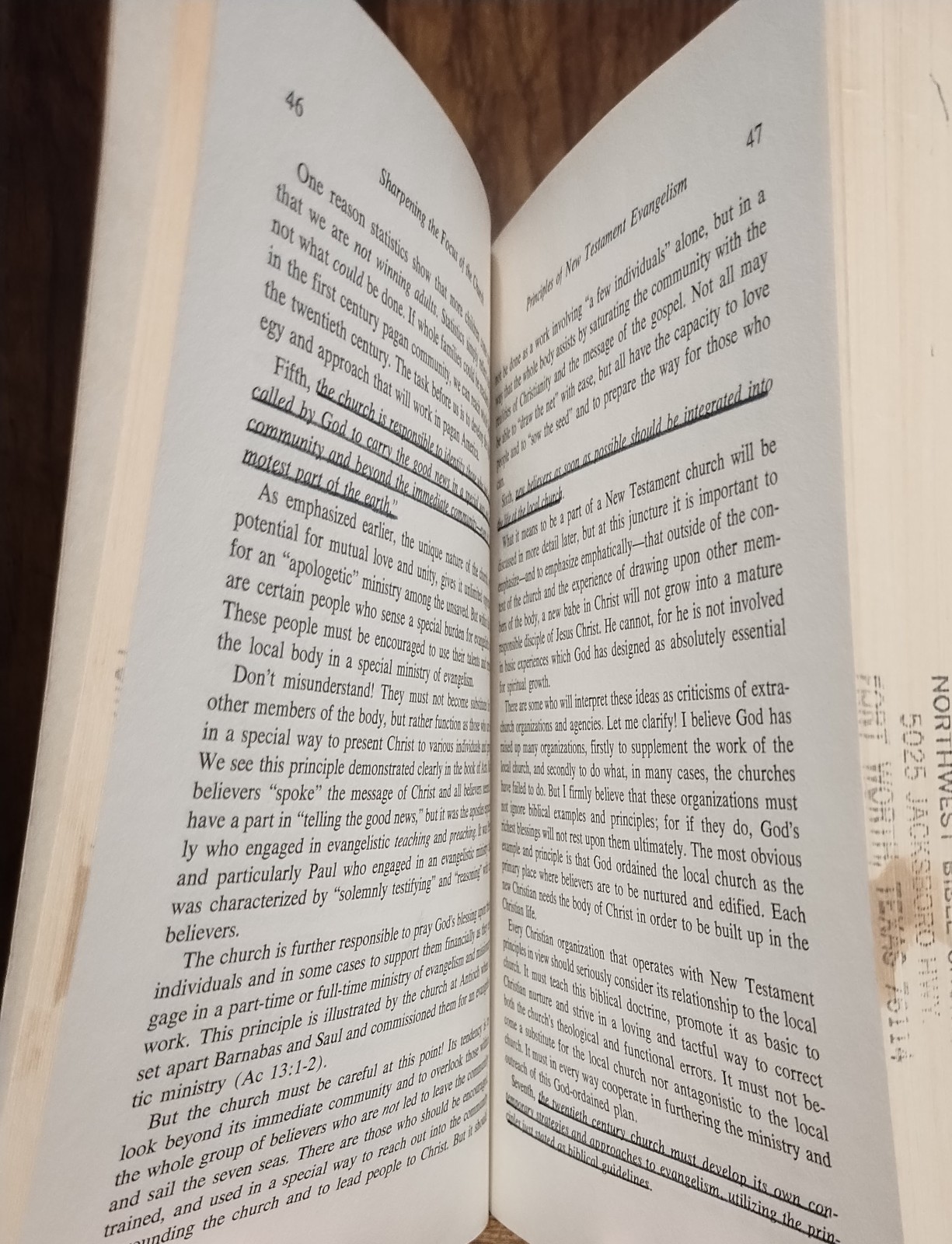 Sharpening the Focus of the Church Gene Getz Moody Press 1977 Dallas Seminary PB