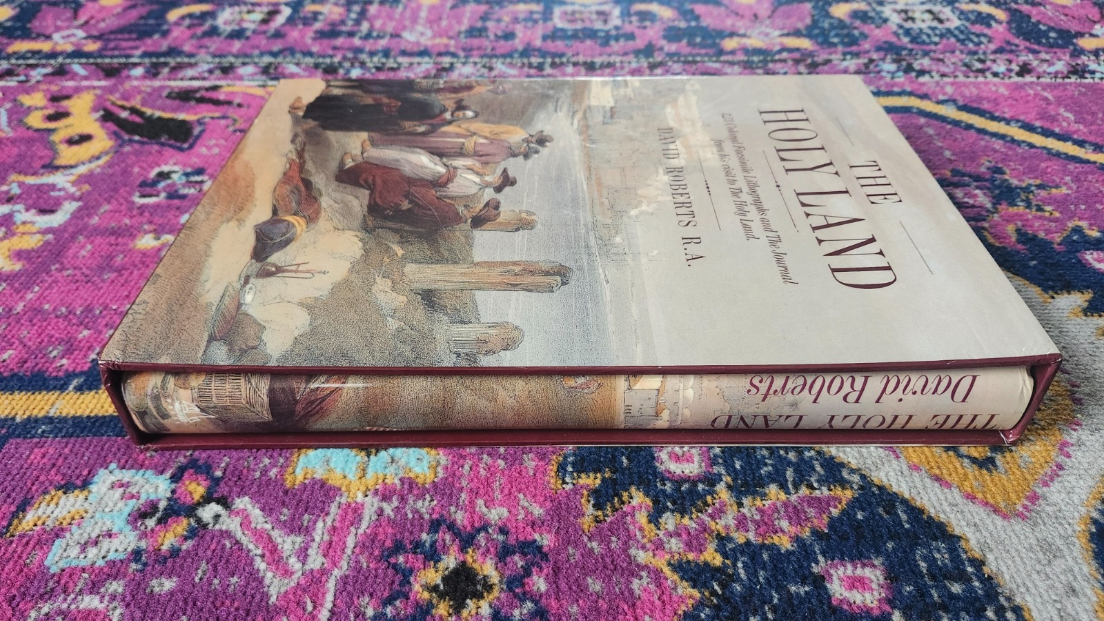The Holy Land: 123 Colored Facsimile Lithographs, David Roberts Slipcase