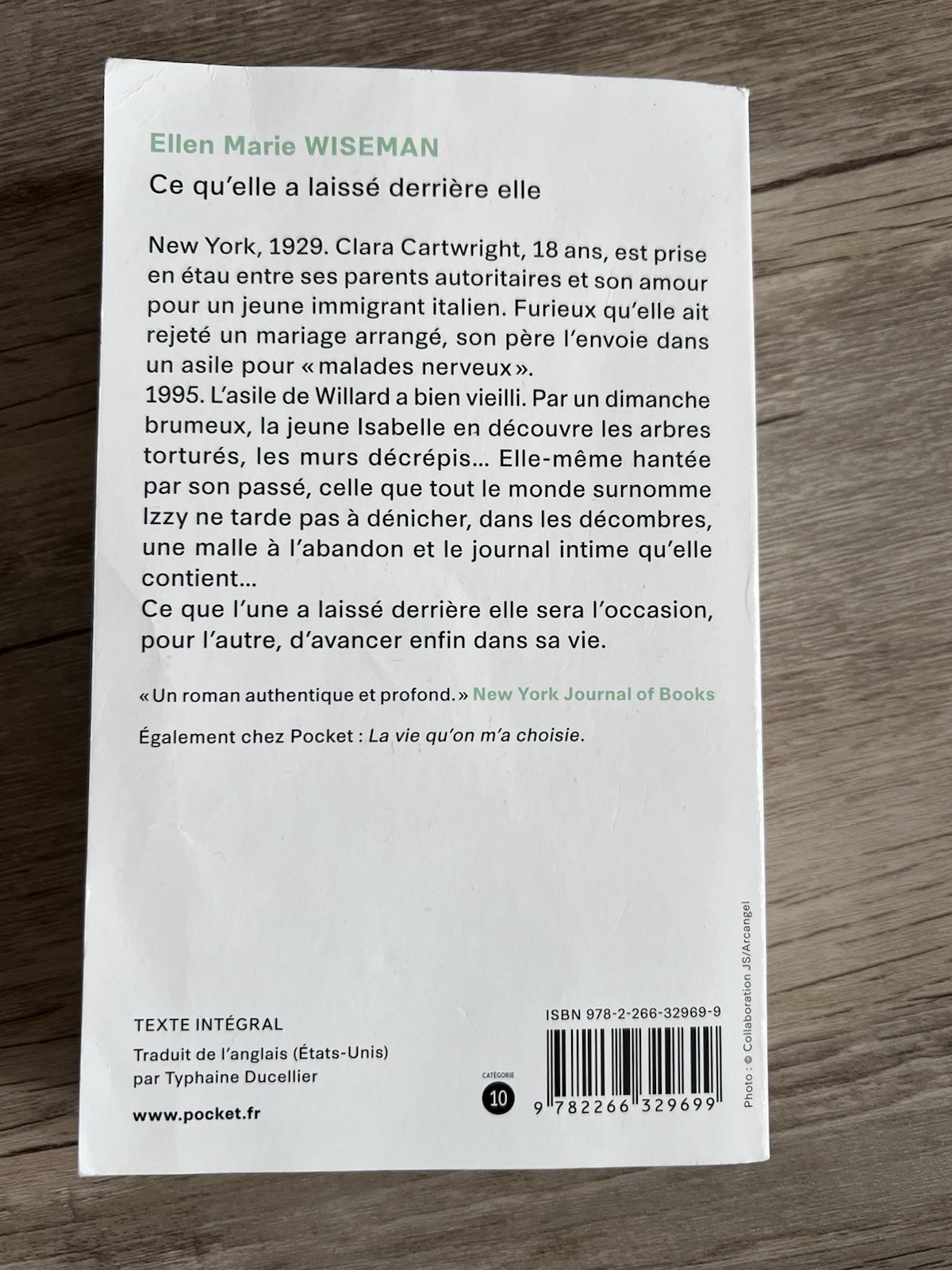 Ellen Marie Wiseman Ce qu’elle a laissé derrière elle Paperback Fiction French …